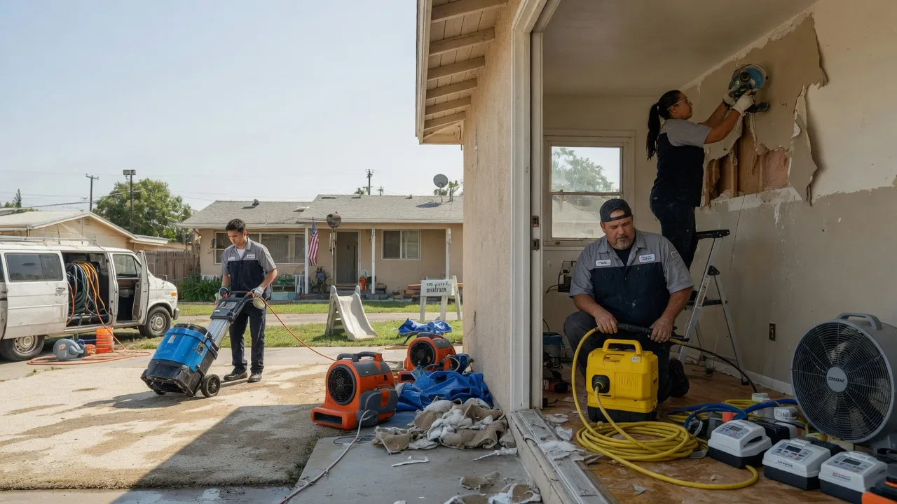Water Damage Restoration in Lillian, TX near me